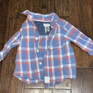 Carters, plaid shirt
